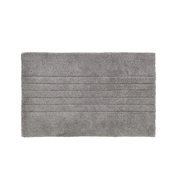 Tappetino da bagno grigio in cotone organico 50x80 cm Soft - Södahl