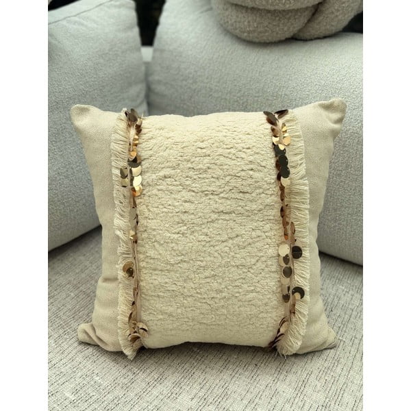 Federa decorativa 43x43 cm Sequins – Mioli Decor-image-1