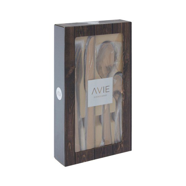 Set di 16 posate in acciaio inox Lustra Avie - Premier Housewares-image-1