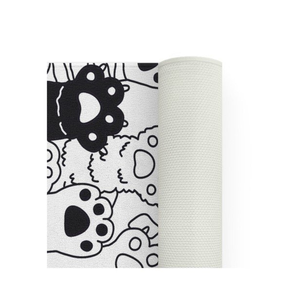 Tappeto per bambini bianco e nero 100x140 cm Happy Paws - Oyo Concept-image-4