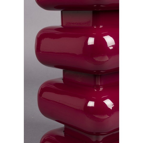 Tavolino in metallo 29x29 cm Stubby – Dutchbone-image-4