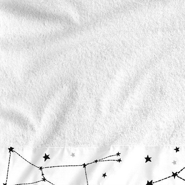 Set di 2 asciugamani in cotone Constellation - Blanc-image-1