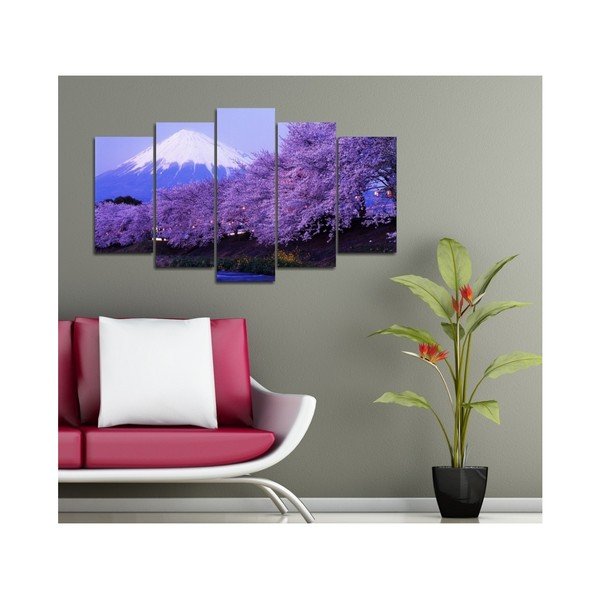 Pittura in più parti Palissa, 102 x 60 cm - 3D Art