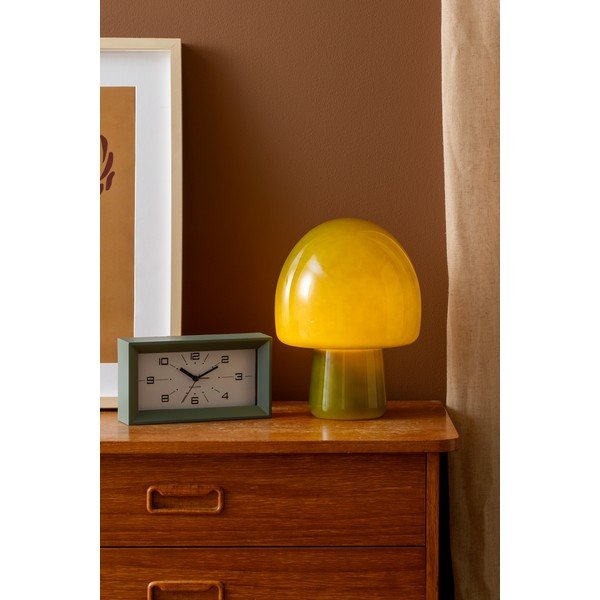 Lampada da tavolo verde scuro (altezza totale 27 cm) Gozar  – Leitmotiv-image-1