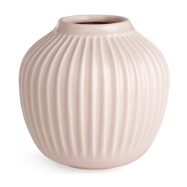 Vaso in ceramica rosa chiaro Hammershøi - Kähler Design