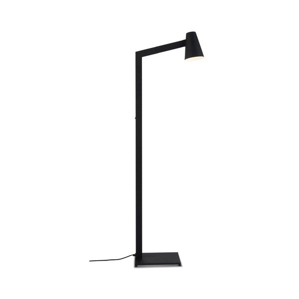 Lampada da terra nera con paralume in metallo (altezza 143 cm) Biarritz - it's about RoMi