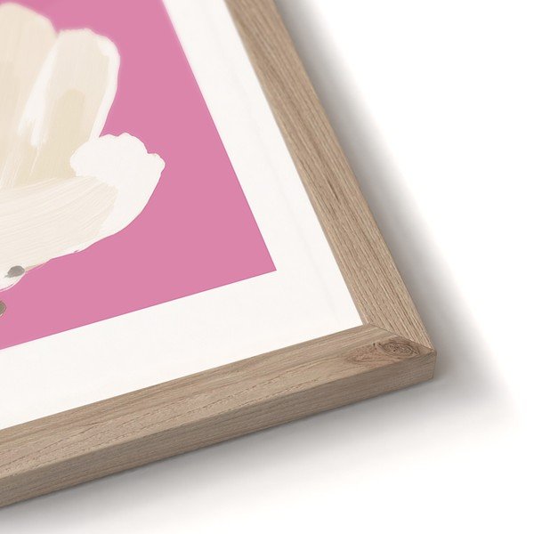 Dipinto stampato con cornice inclusa 30x40 cm Peony Bloom – Styler-image-3
