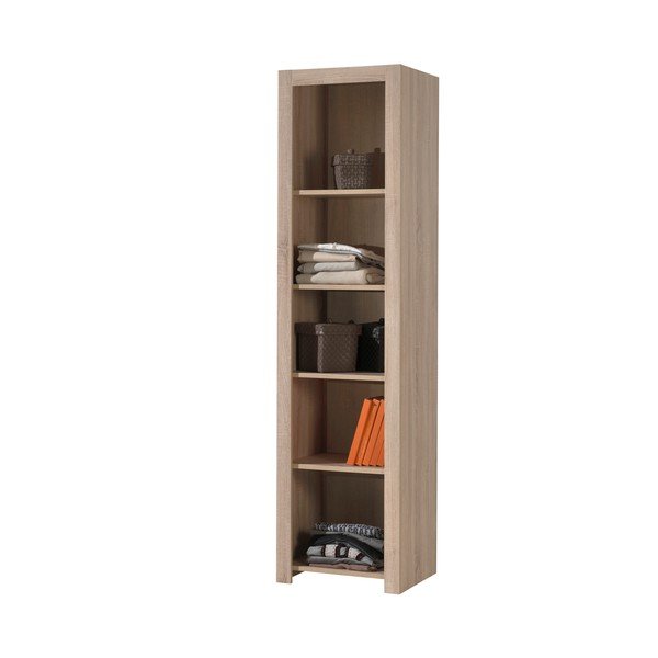 Libreria marrone, altezza 198 cm Aline - Vipack