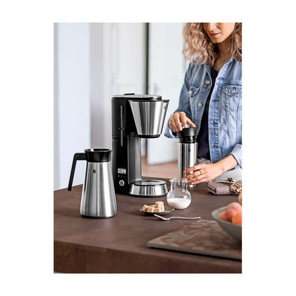 Macchina da caffè a filtro in acciaio inox di colore argento Aroma KITCHENMINI KITCHENminis - WMF-image-1