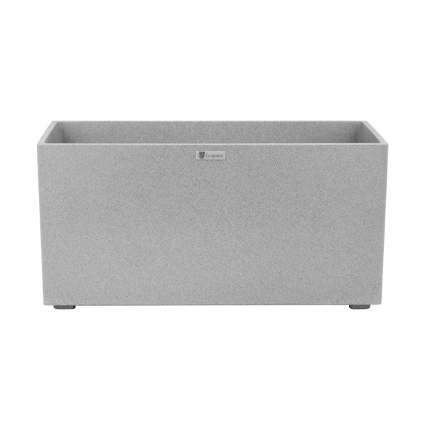 Vaso grigio , 60 x 30 cm Kubi - Grapano