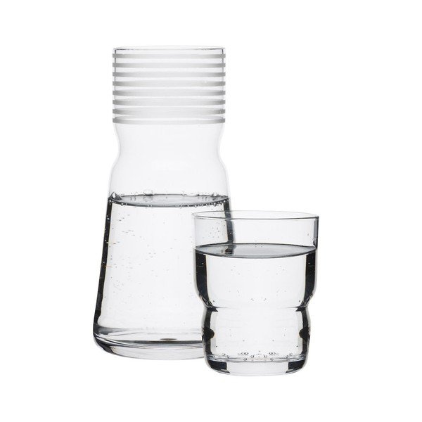 Karafa se sklenicí Sagaform, 1 l