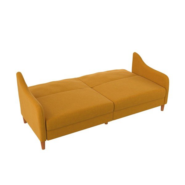 Divano letto giallo 196 cm Jasper - Støraa-image-4