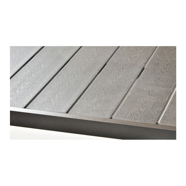 Set da pranzo da giardino per 4 persone con sedia Joanna grigia e tavolo Viking, 90 x 150 cm Viking & Joanna - Bonami Selection-image-2