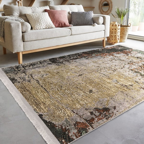 Tappeto marrone-beige 80x200 cm - Mila Home-image-2