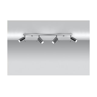 Lampada da soffitto in argento 4L Etna - Nice Lamps