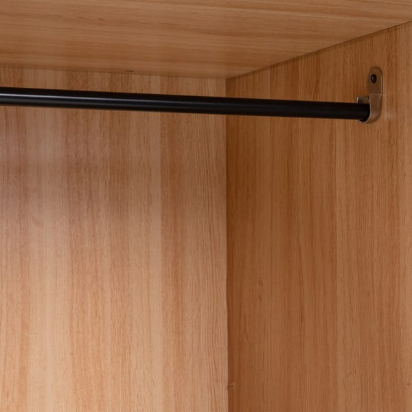 Armadio di colore naturale a giorno 60x190x48 cm Armarios – Casa Selección-image-3