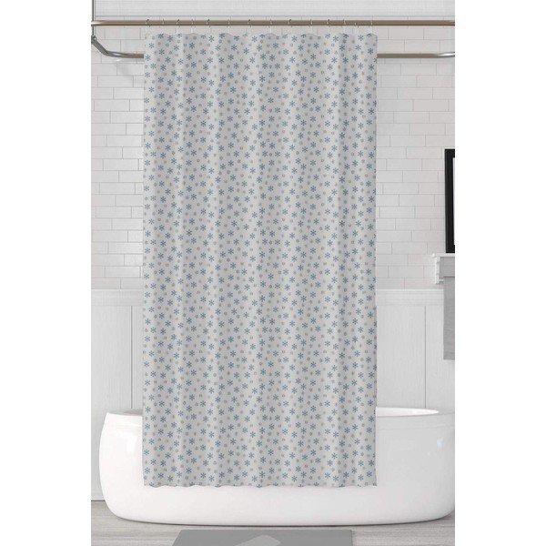 Tenda da doccia grigio-blu - Mila Home