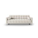 Divano color crema allungabile/con contenitore 222 cm Bali – Cosmopolitan Design
