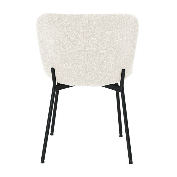 Sedie da pranzo bianche in un set di 2 Teddy - Furnhouse-image-4