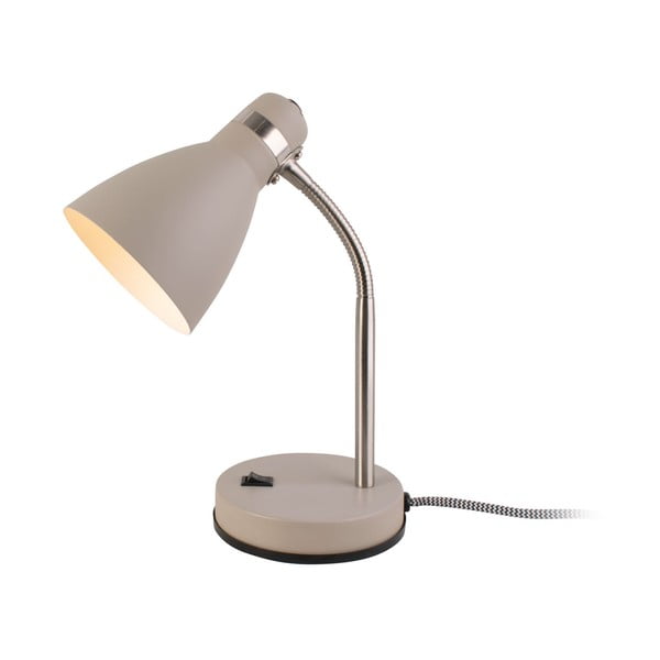 Lampada da tavolo grigia Study, altezza 30 cm New Study - Leitmotiv-image-4