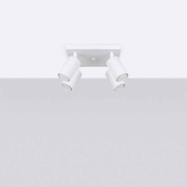 Faretto bianco 25x25 cm Gleam – Sollux-image-4