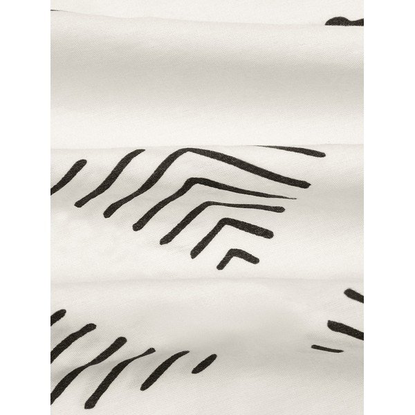 Biancheria da letto matrimoniale beige in percalle di cotone , 200 x 200 cm - Westwing Collection-image-1