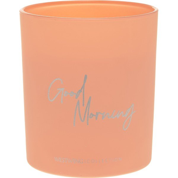 Candela profumata all'arancia, durata di combustione 30 h Good Morning: Floral Amber - Westwing Collection