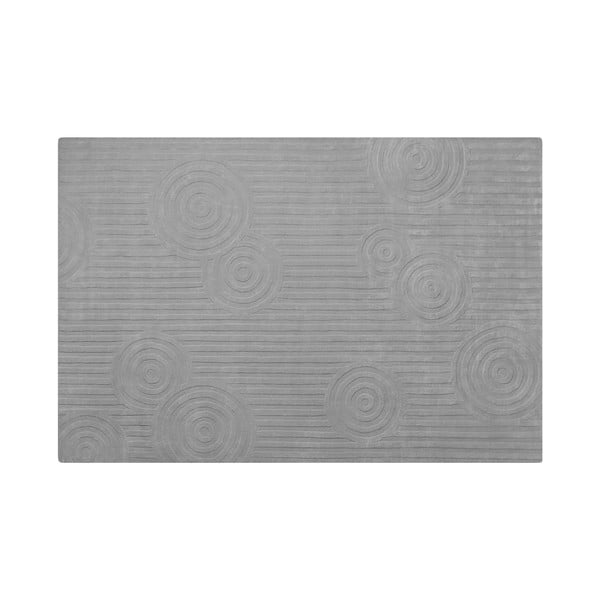 Tappeto in viscosa grigio 200x300 cm Uzu - Blomus