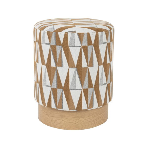 Poggiapiedi marrone Ziggy – White Label