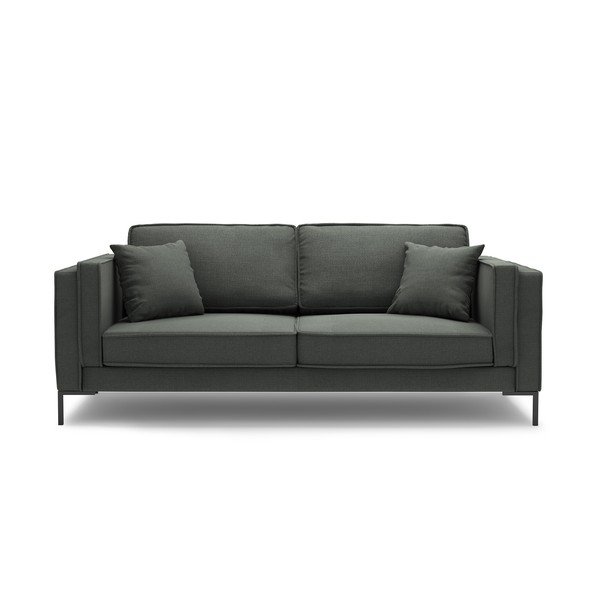 Divano grigio scuro , 160 cm Attilio - Milo Casa