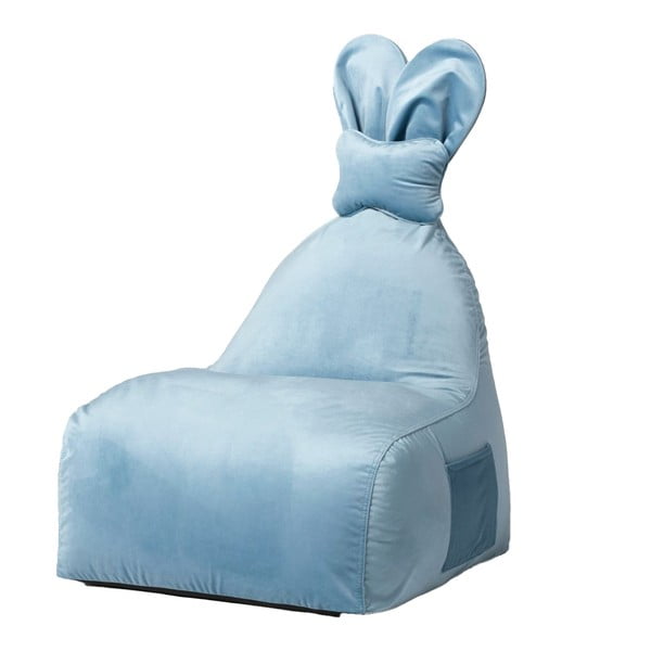 Borsa da salotto blu per bambini Funny Bunny - The Brooklyn Kids