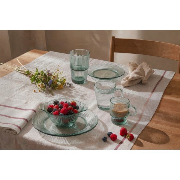 Tazza verde in vetro 430 ml Verde – Orion-image-1