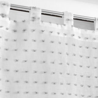 Set di 2 tende in voile bianco 60x90 cm Pomponella - douceur d'intérieur