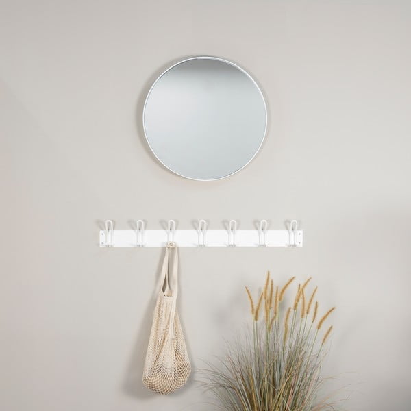 Attaccapanni da parete bianco in metallo 100 cm Miles – Spinder Design-image-1