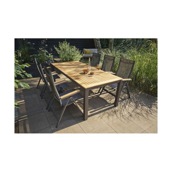 Tavolo da pranzo da giardino 100x220 cm Memphis - Exotan-image-1