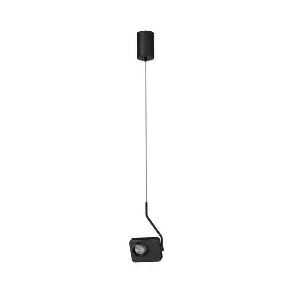 Lampadario LED nero in alluminio con struttura flessibile/con intensità regolabile Kedros – Nova Luce