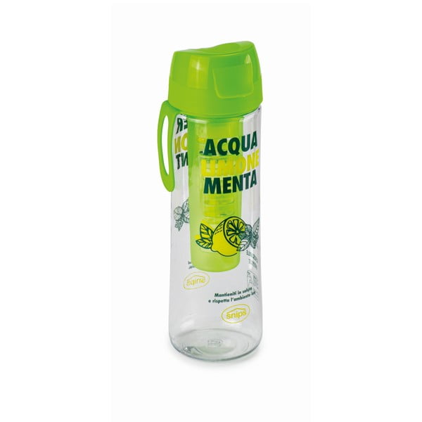 Borraccia verde con infusore Menta, 750 ml Mint&Lemon - Snips