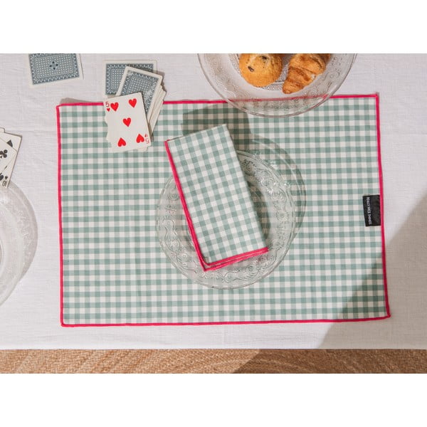 Tovagliette di stoffa in set da 2 35x50 cm Vichy - Really Nice Things-image-3