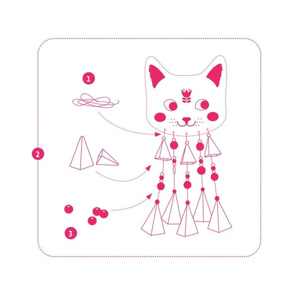 Set creativo Kitten Chimes - Djeco-image-3