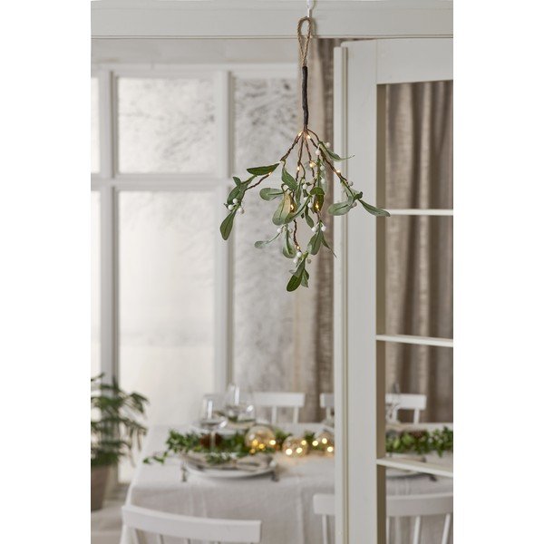 Decorazione luminosa verde con motivo natalizio Mistel - Star Trading-image-1