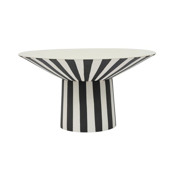 Ciotola bianca e nera/beige in gres ø 30 cm Toppu – OYOY Living Design