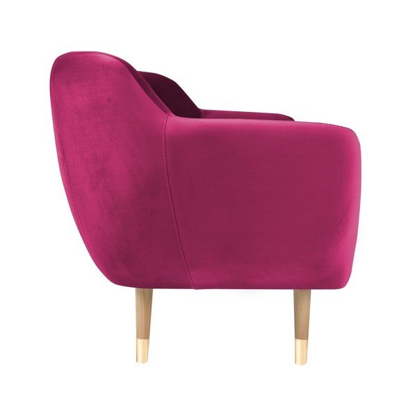 Poltrona rosa Amelie - Mazzini Sofas-image-3