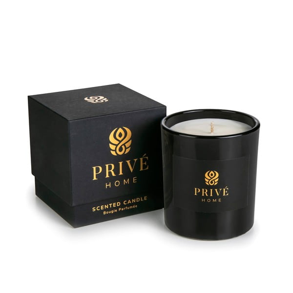 Candela di soia profumata tempo di combustione 60 h Muscs Poudres - Privé Home-image-1