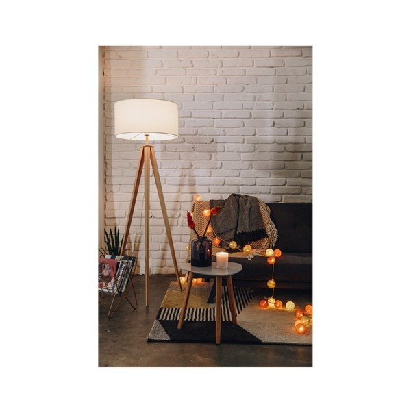 Tavolino grigio loomi.design Viby, 55 x 55 cm - Bonami Essentials-image-2