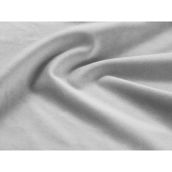 Divano grigio chiaro con rivestimento in velluto 252 cm Chicago – Cosmopolitan Design-image-3