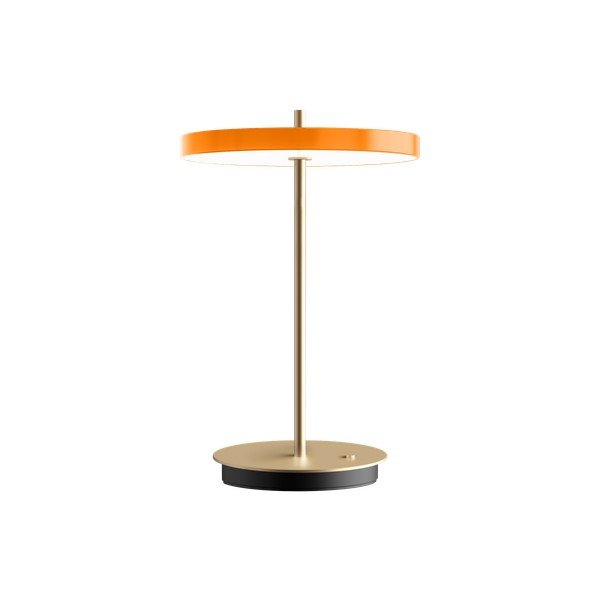 Lampada da tavolo dimmerabile a LED arancione con paralume in metallo (altezza 31 cm) Asteria Move - UMAGE-image-4