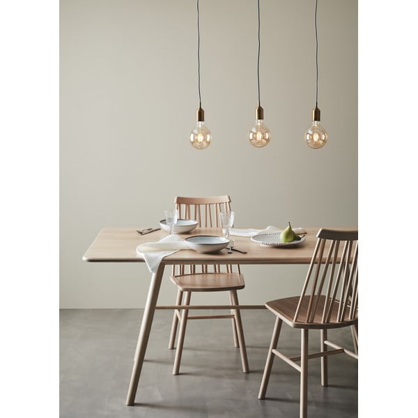 Lampada a sospensione a tre bracci in oro Bronx - Markslöjd-image-1