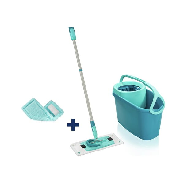 Mop con secchio e coperchio di ricambio Clean Twist M Ergo - LEIFHEIT