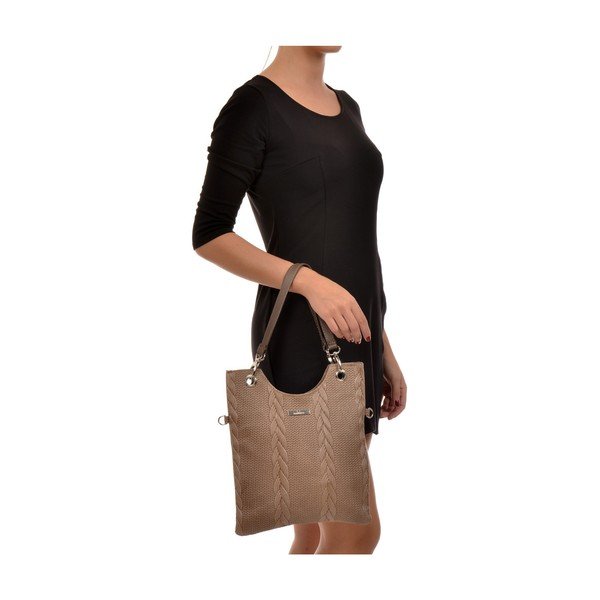 Borsa in pelle marrone Mangotti Zanya - Mangotti Bags-image-4