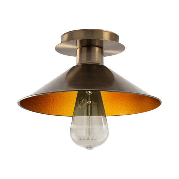 Lampada da soffitto color bronzo con paralume in metallo ø 24 cm Berceste - Opviq lights